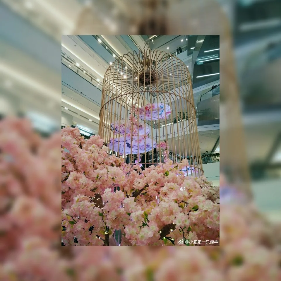 2020 Christmas Plants Faux Fiberglass Artificial Cherry Blossom Tree With Factory Price