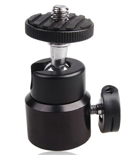 tripod and monopod Metal Mini ball head  360 Degree Swivel  1/4' hot shoe mount