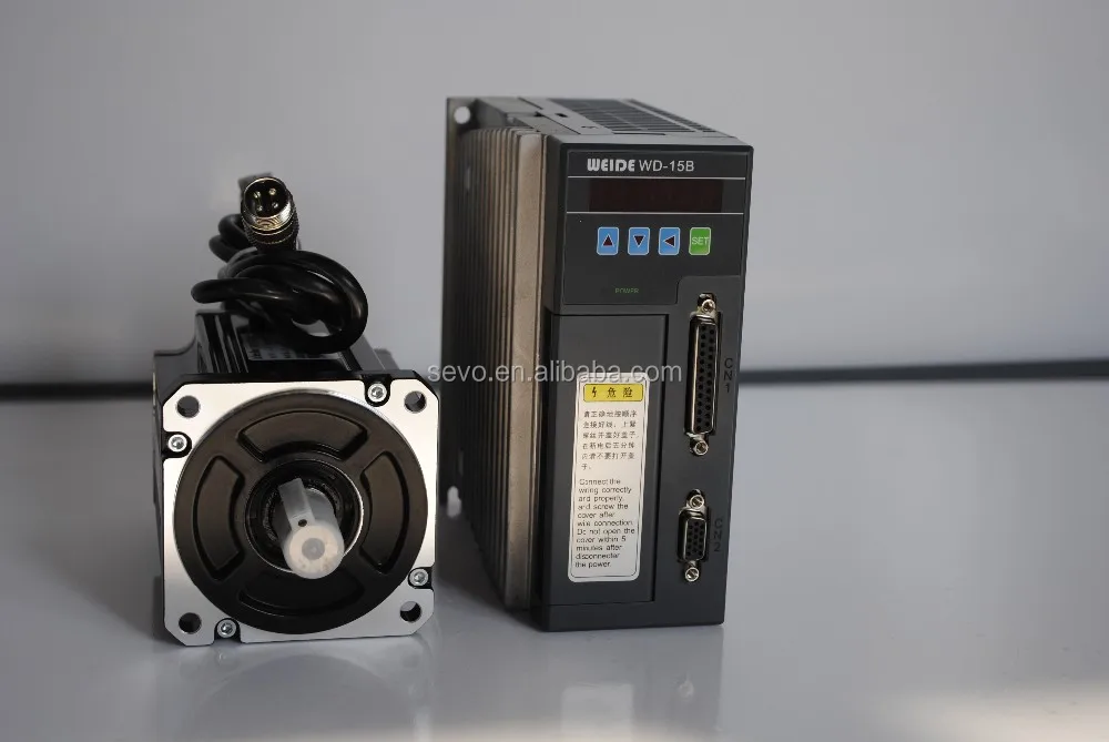 
60ST-M01330 400W 220V 3000rpm 1.27nm ac electric motor for printing machine 