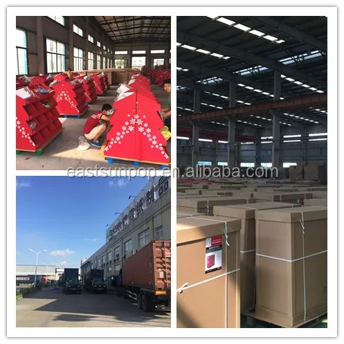 2021 Hot sale Paper Cardboard battery display market stand and promotion display rack
