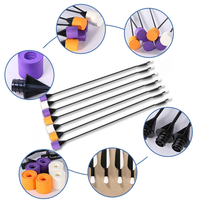 Archery Set Tag Recurve Bow Foam Tip Arrow For Kids