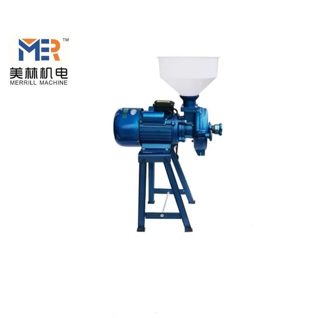 China Small Commercial Maize Rice Spice Powder Grinder Wheat Milling Machine Grain Flour Mill Machinery Corn Grinding Machine