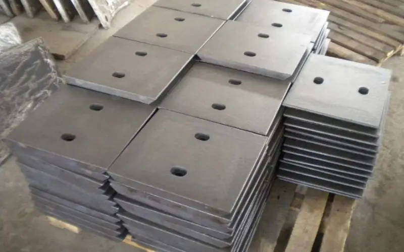 China Factory wear resistance 60HRC Ni-hard wear liner, Nihard block, Ni-hard wear billets