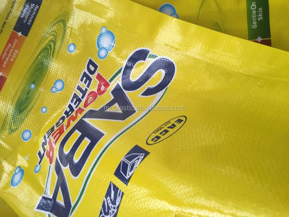 
detergent powder plastic packaging bag 