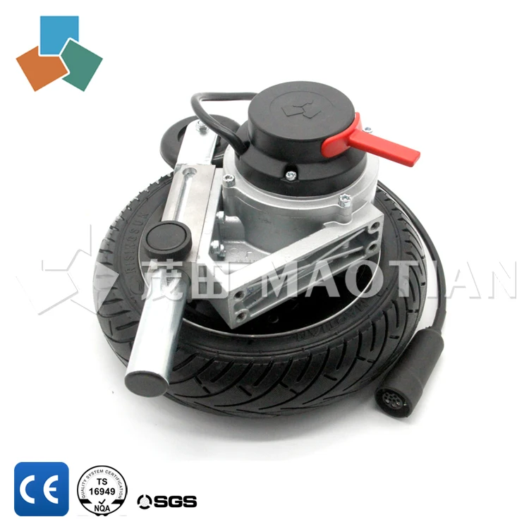 High efficiency large toque handicapped wheelchair brushless dc starter motor MT50 180W 24V / 3n.m brakes / 8 inch hub motor