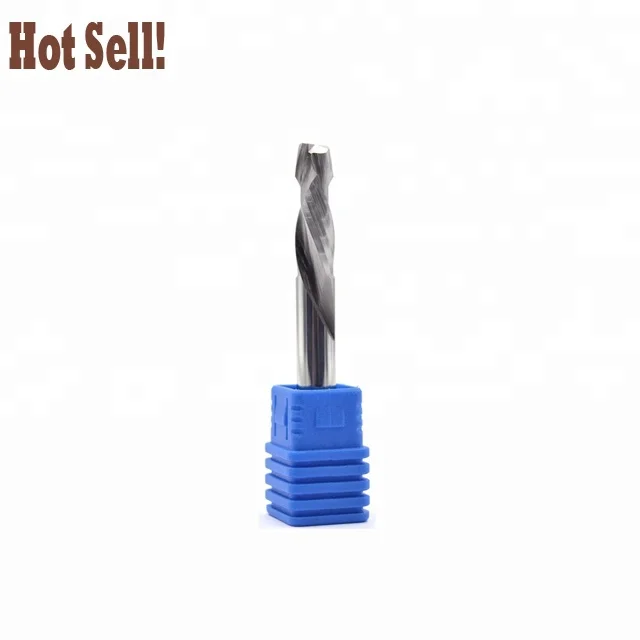 CNC upcut and downcut compression endmill tooling bits for woodworkers