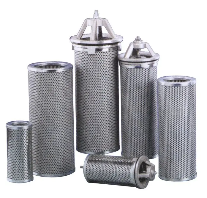 Sintered Wire Mesh Stainless Steel Basket Filter