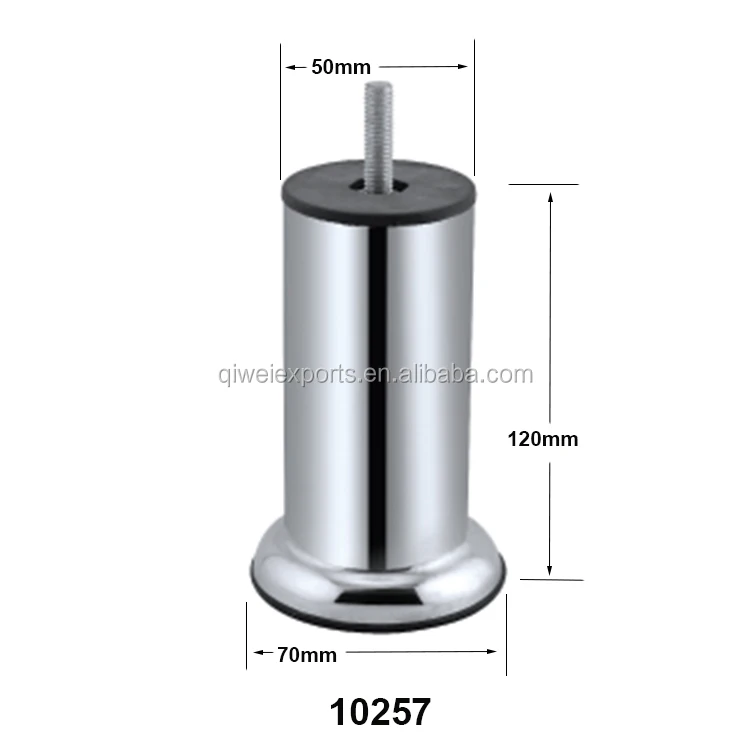 Chrome sofa screw legs Iron Furniture Hardware Sofa Legs