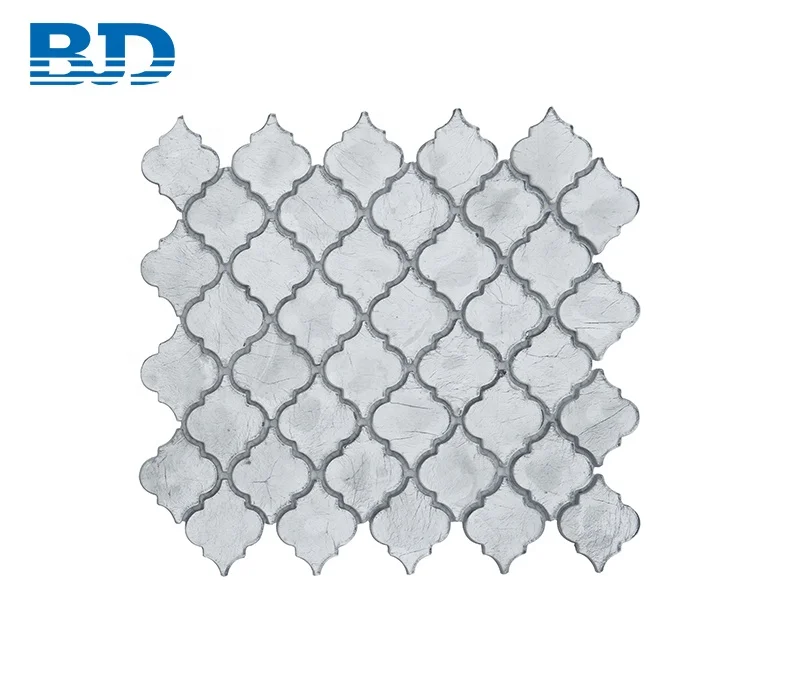 Wholesale Arabesque Style Copper Lantern Mosaic Tile Glass