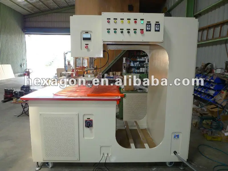 High frequency plastic PVC welder for tarpaulin sunshade painting canvas film curtain spark protection cloth  tent of truck