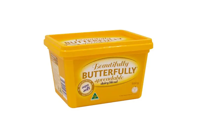 500G IML injection margarine packaging custom logo margarine spread storage packs disposable pp butter margarine container