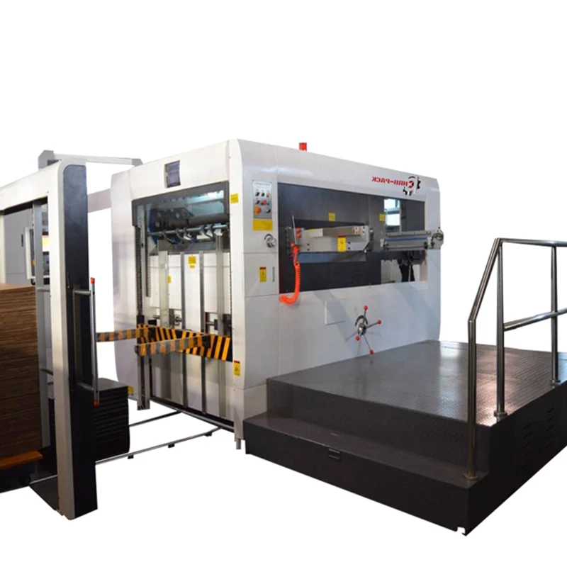 Corrugated Carton Flat Bed Semi Automatic Platen Press Die Cutting Machine