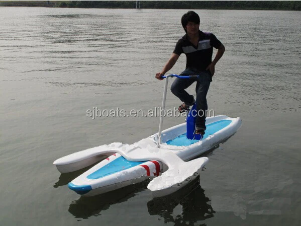 Chinese Cheap Fiberglass Water Bike Single/Double Seats