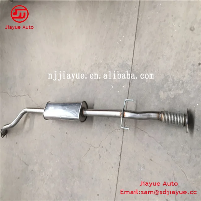 
hot sale stainless steel front section muffler for Chevrolet Sail 