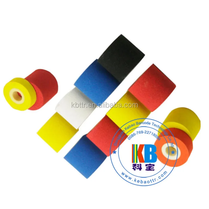 Date Stamp Printing Thermal transfer ribbon 32*36 35*40  Solid black Color Ink roller