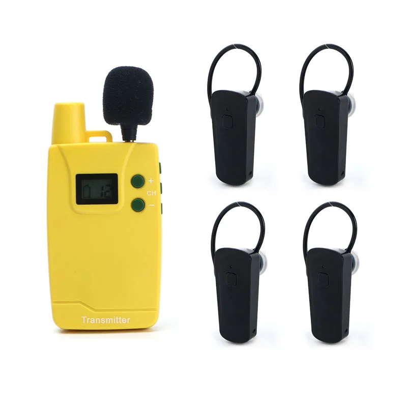 Wireless Audio Whisper Radio Guide System vox Tour