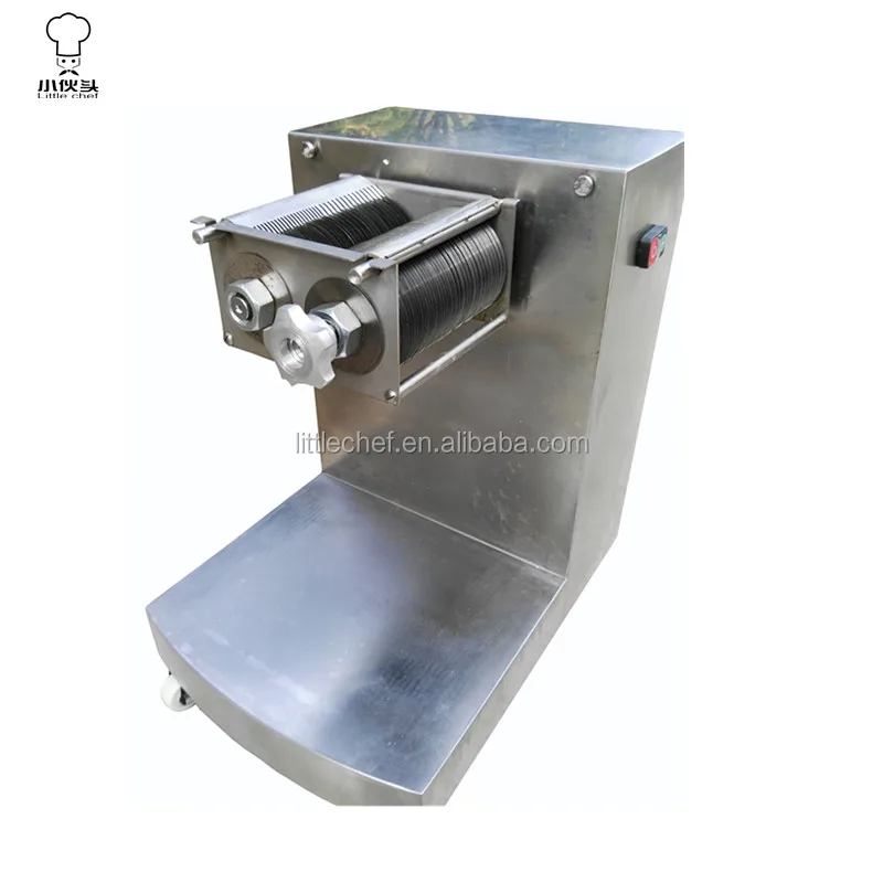 
CE certified 2017 meat cutting machine Stainless steel Fresh Meat Slicer meat cube cutter 