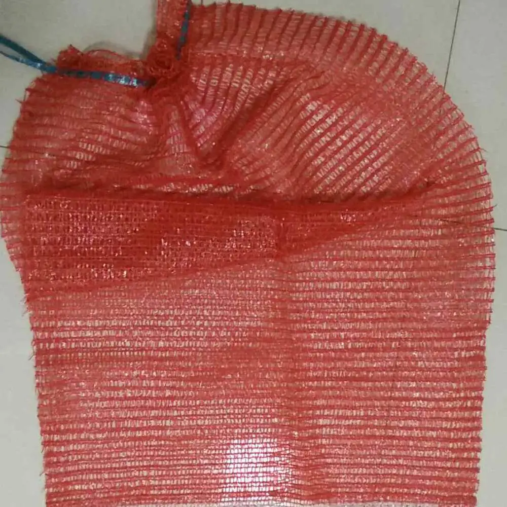 
Stocked PE/PP hot sale good quality leno raschel mesh bags packing onion potato 