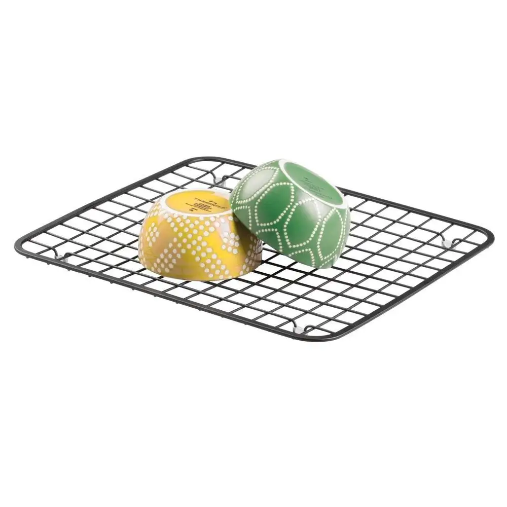 Протектор для кухонной раковины от производителя-проволочный сетчатый коврик с центральным отверстием слива