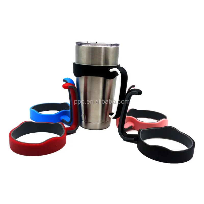 2016 New Arrived Hot Sale Plastic Handle For 20oz Tumbler Wholesale Plastic tumbler Holder For 20 OZ Cooler In Stock