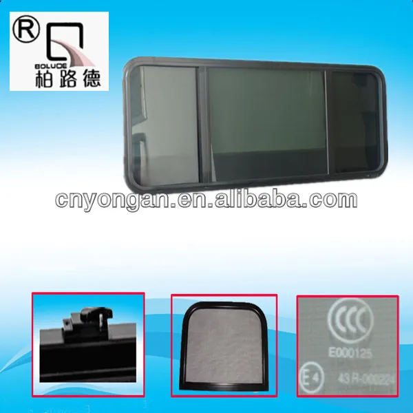 Three windows for the river. V . Motrohome caravan trailer camper