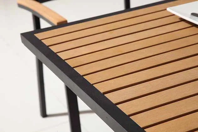 practical multipurpose aluminium garden dining set high quality normal table