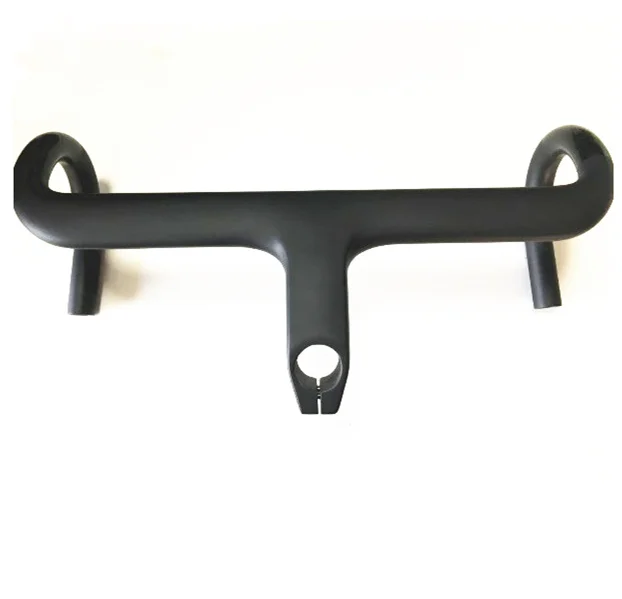 
Integrated Road Bicycle Bent Bars bike carbon fiber handlebar with Stem 