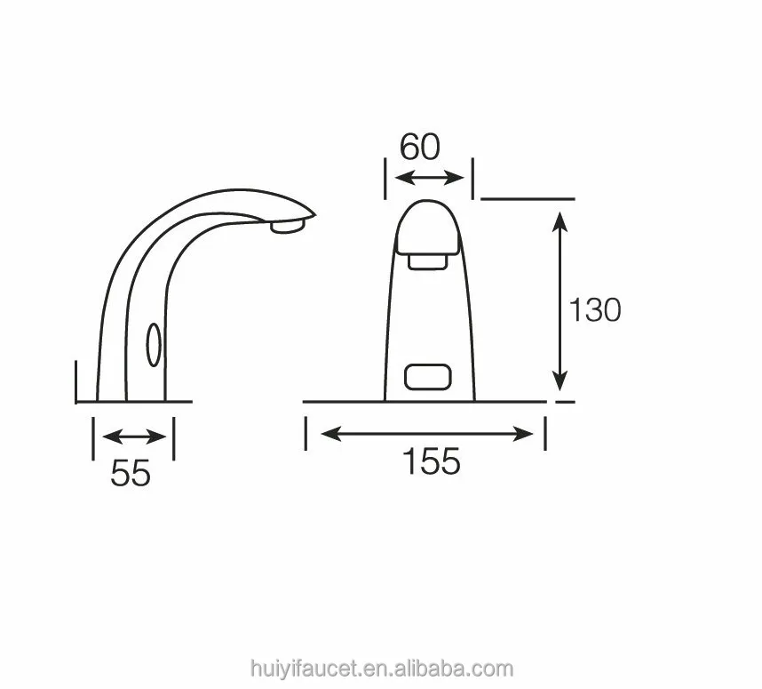 Infrared Non-contact Water tap Automatic Sensor Faucet HY-128 D/AD