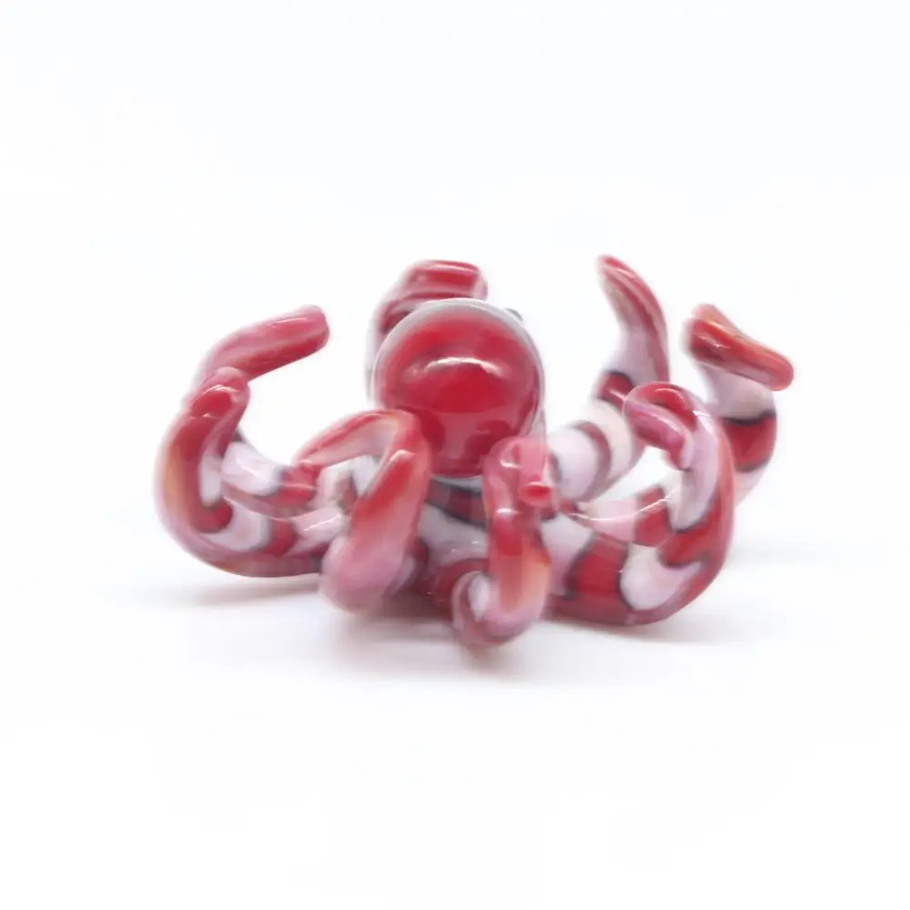 Murano Art Deco Glass Brown octopus ornament sea figurine