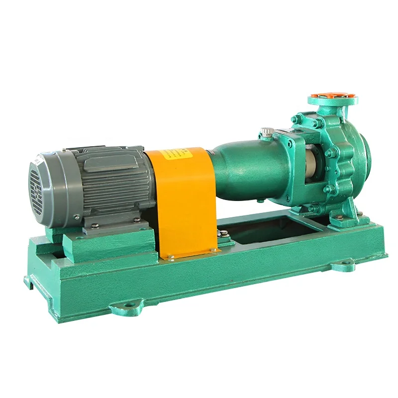 Industrial Aqua Regia Resistant Fluorine PVDF Lined Self Priming Centrifugal Pump