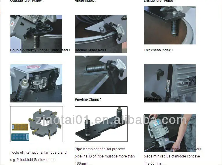 SKF 15 Plate Bevel Milling Machine Plate Beveler