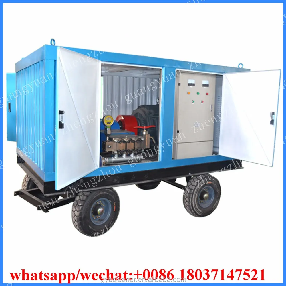 rust remove marine industrial water jet petrol diesel engine 500bar electric power ultra- high pressure cleaner