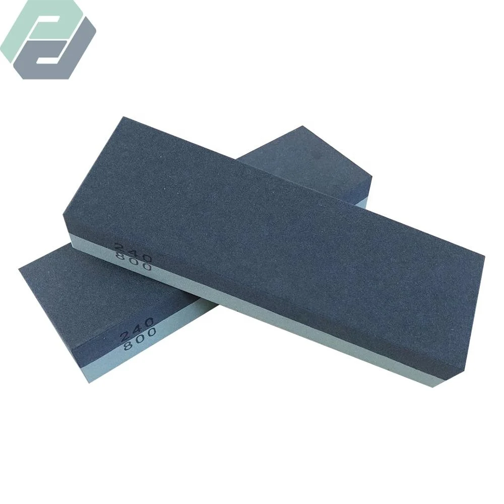 
Double-sided knife sharpening grinding oil stone#240-800 green 