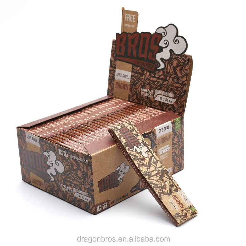 100% Hemp smoking rolling paper unbleached paper for smoking