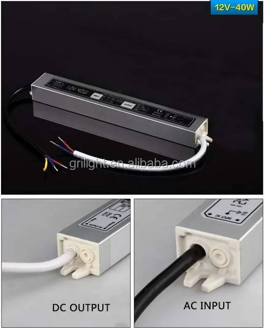 Светодиодный драйвер Triac с регулируемой яркостью Ip67 300 Вт 400 500 12 в 50 Ip68 уличные водонепроницаемые трансформаторы