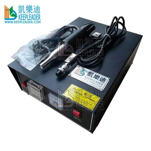Thermoplastic ultrasonic welder of 2kw, 20khz ultrasonic welding machine