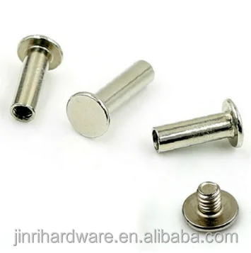 
m5*90 DIY woodworking screw binding screw , 90mm rivets book binding screws nut custom screw bolt , nickelage fasteners 