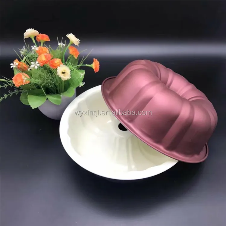 Ceramic Coating Carbon Steel Non-Stick Cake Mould Bund Form Pan/Bakeware