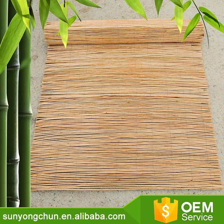 decorated with willow wicker fence for euro and american market