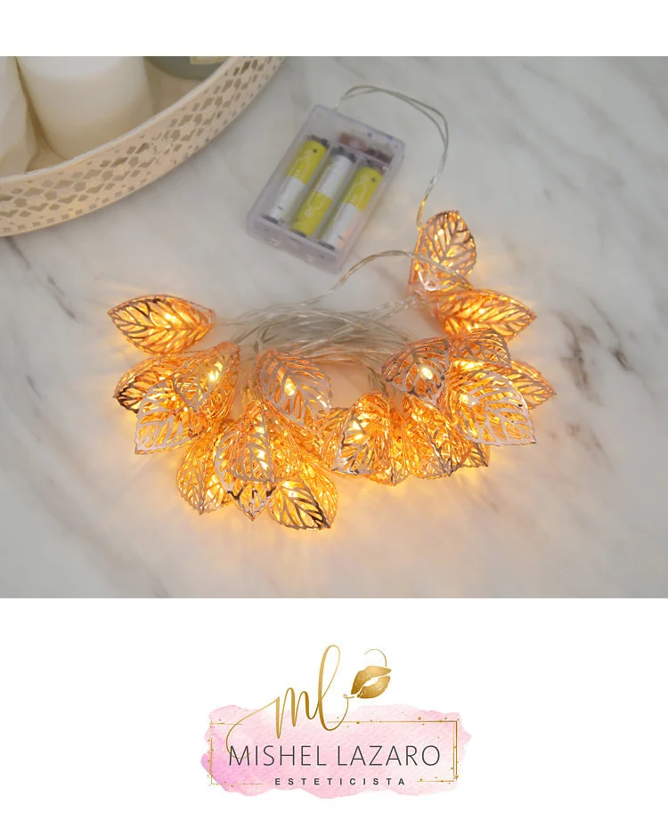 
Dropshipping LED flashlights girls little fresh rooms decorative light romantic wedding rose gold feather bedroom ins style 