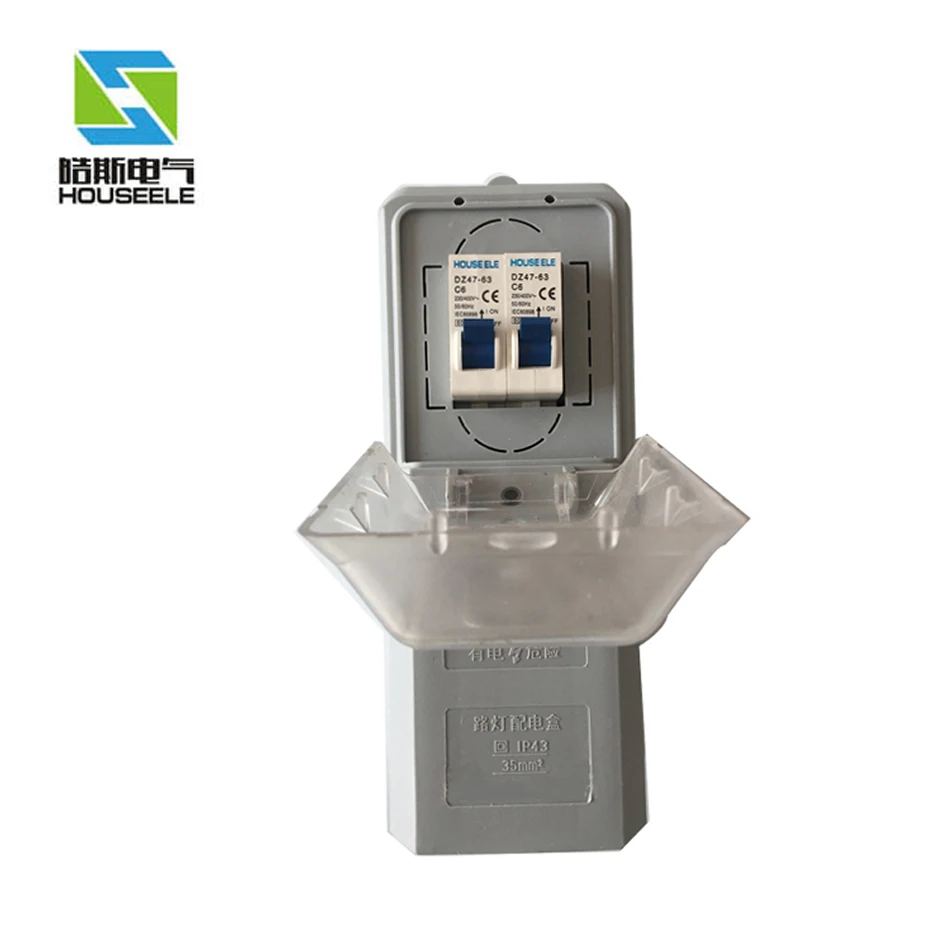EKM 2035-Connection Box,Junction Box for Lighting Application fro DII E27 fuses size