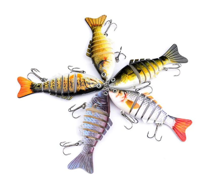
Fulljion 15.5g 10cm 7 Segments Multi Jointed Proberos Fishing Lures 