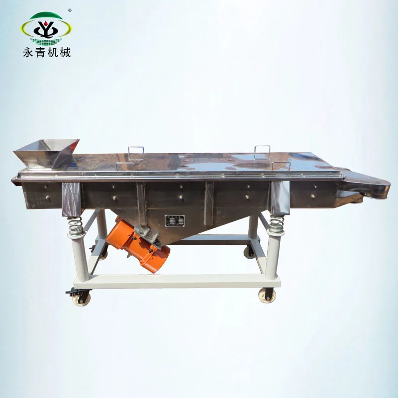 linear vibrating screen equipment for earth soil/dirt