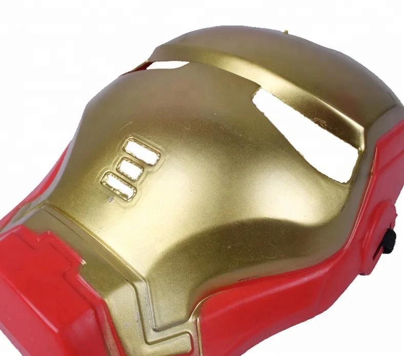 Лидер продаж от производителя пластиковая маска для лица супергероя Хэллоуина