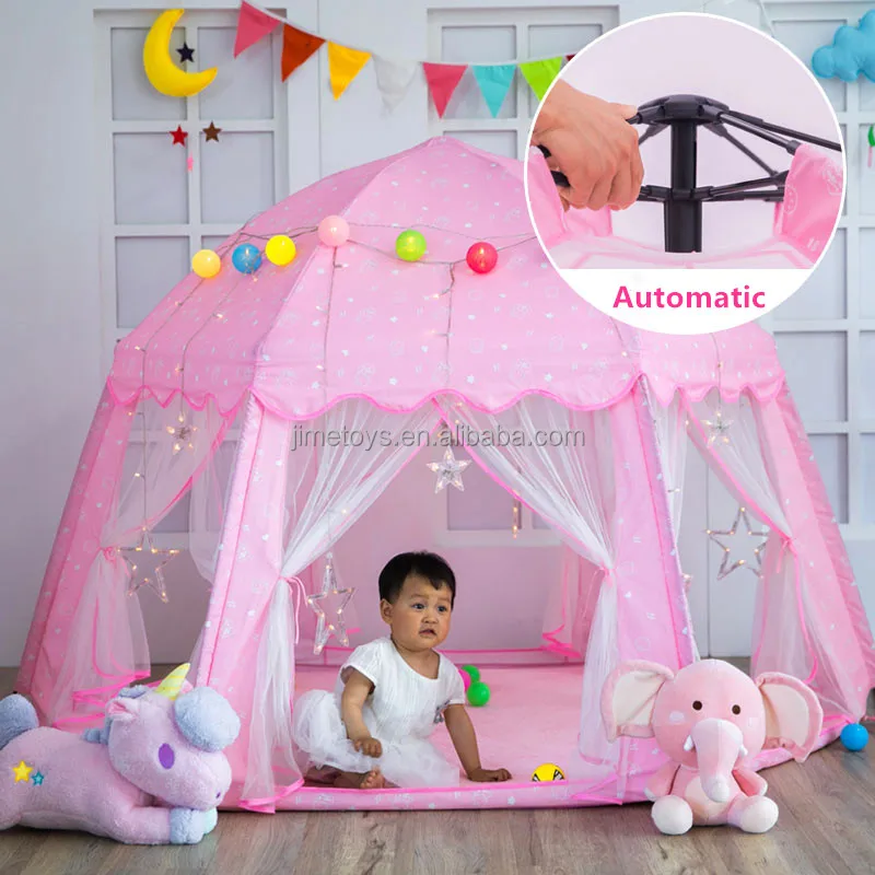 JT061 One-Touch Automatic & Instant Poles Setup Play House Tent