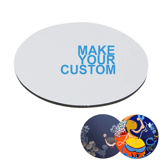 Custom sublimation blank mouse pad, 8.6x7.08 inches mouse pad for printing