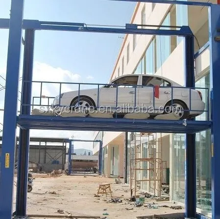 The garage/parking lots used car lift platform hydraulic lifter scissor car elevator