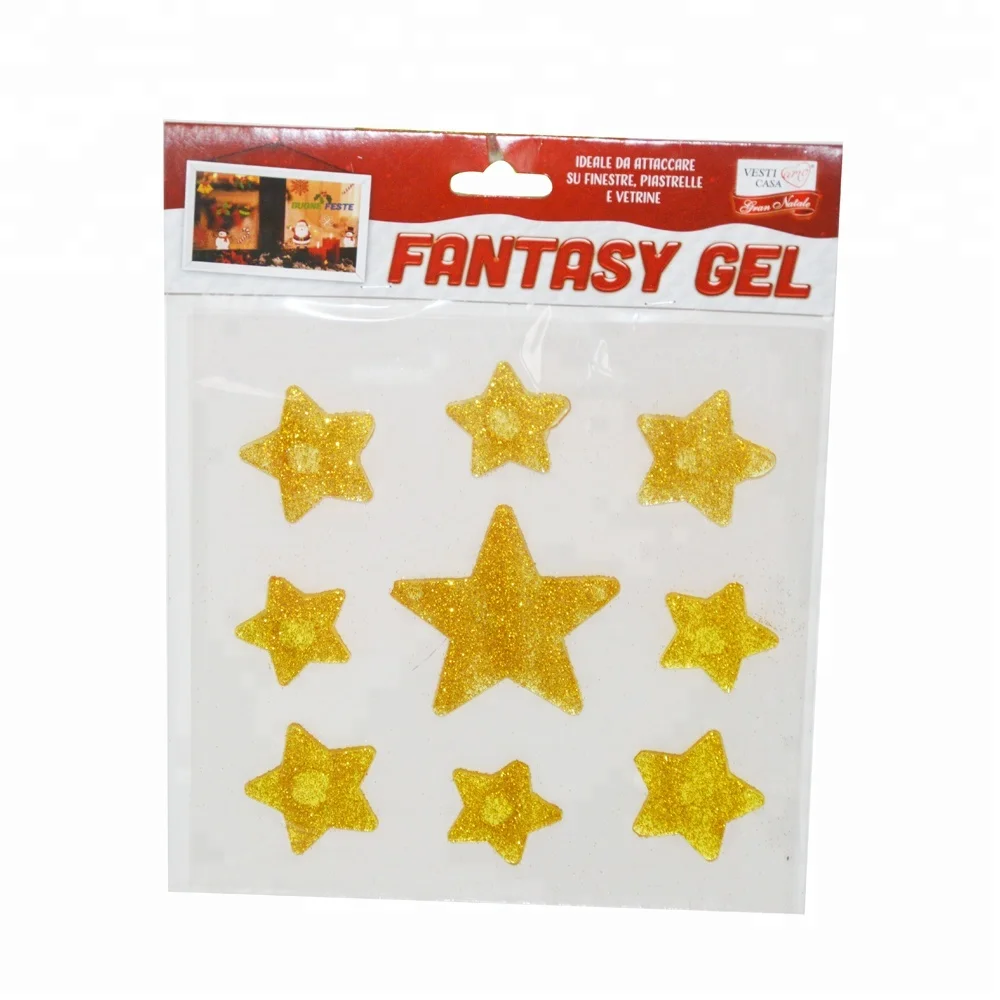
Waterproof Removable Glass Christmas Window Sticker For Home Decoration 