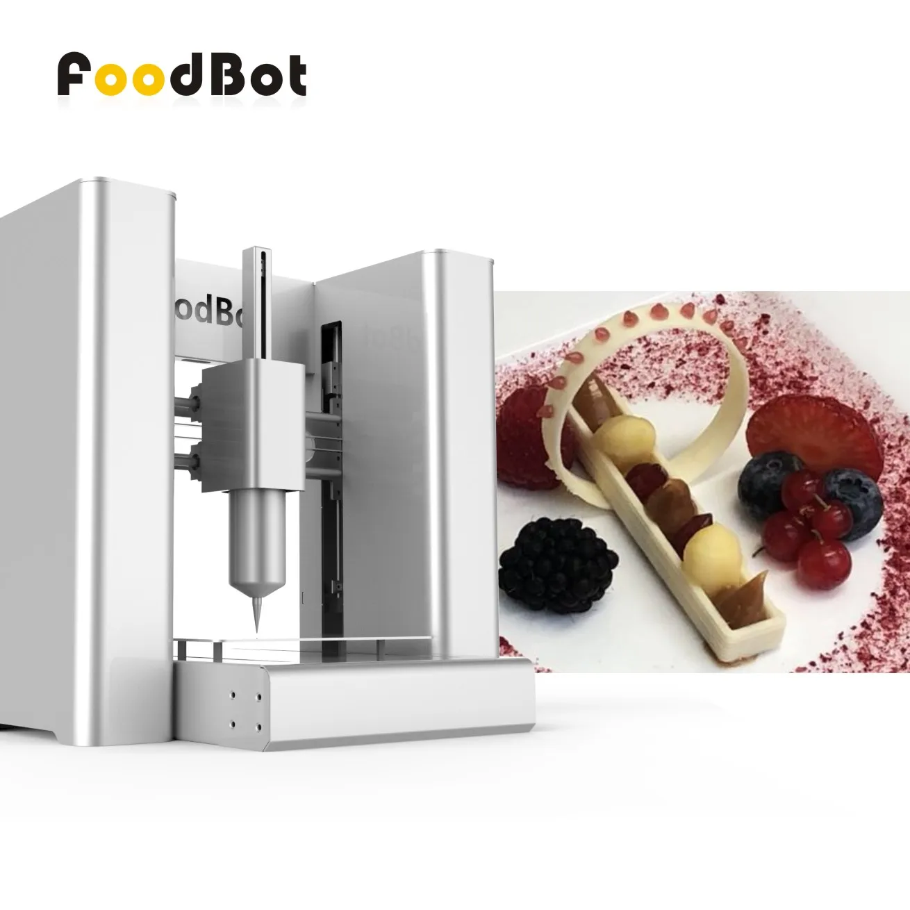 egg chocolate food small moulding Full automatic making 3D printer machine