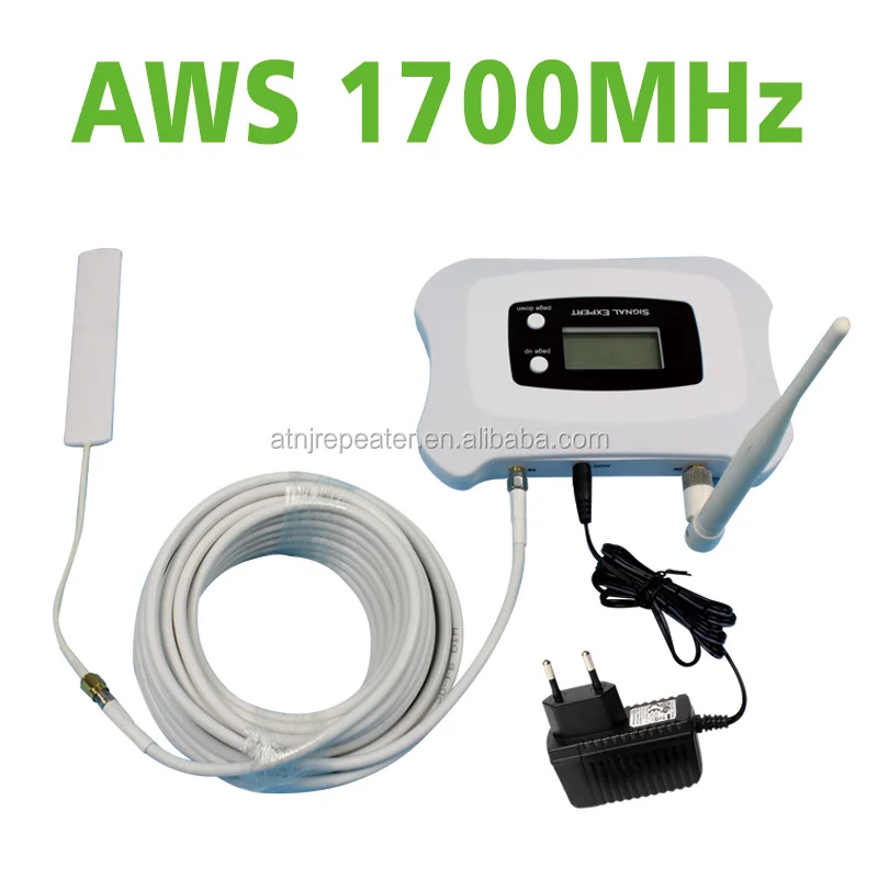  Усилитель мобильного сигнала ATNJ AWS 1700 МГц/ретранслятор для улучшения качества связи домашнего/гостиничного